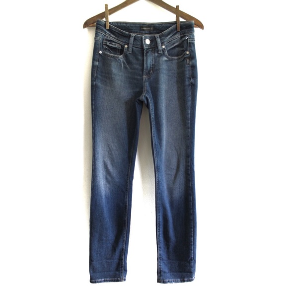 Silver Jeans NWOT Suki Mid Rise Straight Leg Jeans 26 2 - Picture 2 of 11
